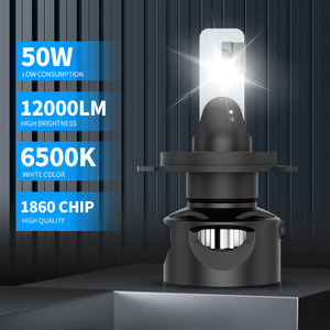 Cấp bằng sáng chế IP67 không thấm nước tất cả-trong-một Led Đèn Pha chuyển đổi Kit 50 Wát 6500K màu trắng H4 H7 9007 Xe LED Đèn pha Bóng đèn - Product Image 4