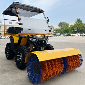 آلة تنظيف الطرق الشتوية تعمل بالبنزين مع فرشاة دوارة لكنس الثلوج - Product Image 5