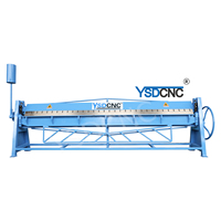 Machine à plier les tôles TDF motorisée portable YSDCNC pour conduits HVAC, facile à utiliser, spécialement conçue pour les conduits d'air rectangulaires à bride TDF