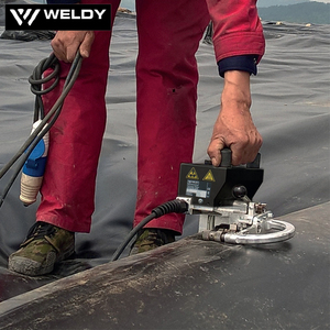 ماكينة لحام صغيرة سريعة وخفيفة الحجم قابلة للنقل على البلاستيك الكروتيني عالي الكثافة وماكينة لحام الجهتين الأرضيتين والغشاء الجيووتي، ماكينة لحام، ماكينة لحام عالية الكثافة - Product Image 6