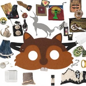 Máscaras de Animales DAMAI 100% Poliéster, Máscaras de Halloween, Disfraz de <span class=keywords><strong>Ardilla</strong></span> para Fiestas de Cumpleaños, Protección Ocular - Product Image 2