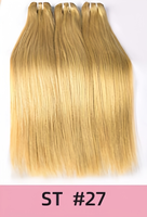 Extensions de cheveux humains vietnamiens vierges à double trame, qualité luxe, sans perte ni nœuds, vente en gros