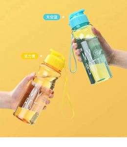 Portable Flip Plastic <b>Bottles</b> for Outdoor Sports Water for Students' Daily Use Portable Advertising Wholesale Plastic <b>Bottle</b> - Product Image 3