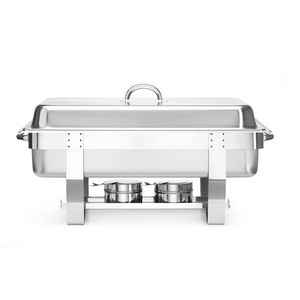 Set di Chafing Dish HENDI 585x385x315mm, Attrezzatura per Riscaldamento e Mantenimento Caldo per Linea Cucina - Product Image 1