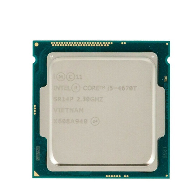Core CPU I5-4670T 2.30Ghz Quad-Core Processor (6M Cache, up to 3.30 GHz) LGA1155