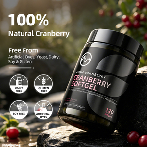 Gélules d'extrait <span class=keywords><strong>de</strong></span> <span class=keywords><strong>canneberge</strong></span> OEM, capsules <span class=keywords><strong>de</strong></span> <span class=keywords><strong>canneberge</strong></span>, vitamine C, soutien pour la santé des voies urinaires - Product Image 5