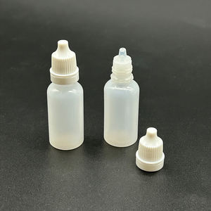Petite bouteille de 15 ml en plastique translucide pour les <span class=keywords><strong>yeux</strong></span> avec embout de buse Conteneur d'emballage de liquide pour remplissage secondaire de pigment - Product Image 6