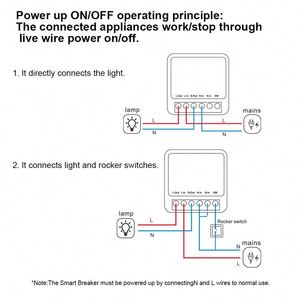 Tuya wifi thông minh mini chuyển đổi 4 gang mô-đun ngắt tiếp sức Google nhà Alexa tự động hóa Max 10A 16A điều khiển từ xa thiết bị chuyển mạch - Product Image 6
