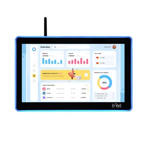 7 10.113.3 15 15,6 17 19 21,5 IP65 en una pantalla táctil de PC industrial panel industrial Android PC con retroiluminación LED aio - Product Image 1