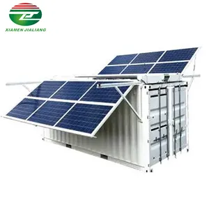 Xiamen Jialiang 20ft Solar Power Container Cold Room For Food Preservation Cold Storage