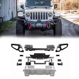 ApexRide pour JL 2018+ Accessoires de voiture tout-terrain 4x4 Pare-chocs avant pour <span class=keywords><strong>Jeep</strong></span> <span class=keywords><strong>Wrangler</strong></span> - Product Image 1