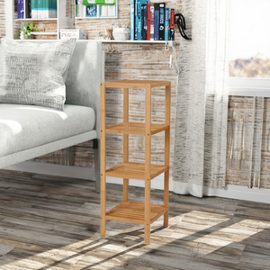 Organizador de Almacenamiento de 4 Niveles Multifuncional y Ecológico para Baño, No Plegable, del Fabricante - Product Image 3
