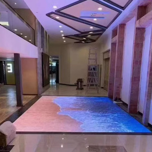 Led Digital Floor Tile Light Display Bar Luminous Led Screen para Floor Led Floor Ties - Product Image 4