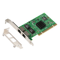 Tarjeta de Red para Servidor PCI con Chipset Intel 82546, Doble Puerto Gigabit 8492MT, 1000M RJ45 NIC, Adaptador Ethernet para Escritorio