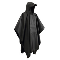 Imperméable trois-en-un multifonctionnel en taffetas de polyester PU pour camping et randonnée, style cape
