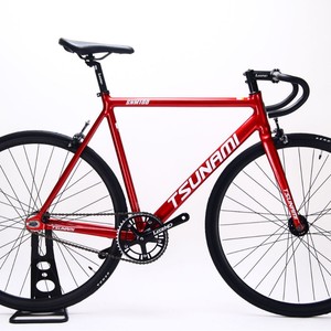 Bicicleta de Piñón Fijo de Aluminio 700c - Bicicleta Urbana para Desplazamientos, Bicicleta Cruiser Ligera de Una Sola Velocidad - Product Image 1