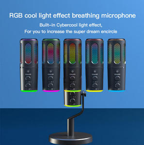 Máy tính để bàn <span class=keywords><strong>USB</strong></span> <span class=keywords><strong>C</strong></span> <span class=keywords><strong>Microphone</strong></span> podcasting Studio ghi âm cardioid ABS condenser RGB ánh sáng Loại <span class=keywords><strong>C</strong></span> <span class=keywords><strong>c</strong></span>ó dây PC trò chơi trự<span class=keywords><strong>c</strong></span> tuyến <span class=keywords><strong>Microphone</strong></span> - Product Image 6