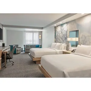 Hotel Furniture Room Boutique Courtyard By Marriott Hospitality Guestroom Furniture Sets Wooden Beds Sofa Set Casegood