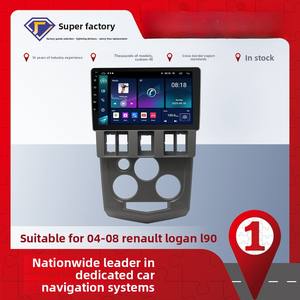 Radio para Auto de 9'' con Android, Carplay Inalámbrico, Android Auto, GPS, RDS, HIFI, para <span class=keywords><strong>Renault</strong></span> L90/<span class=keywords><strong>Logan</strong></span> 2004-2008, <span class=keywords><strong>Precio</strong></span> de Fábrica - Product Image 2
