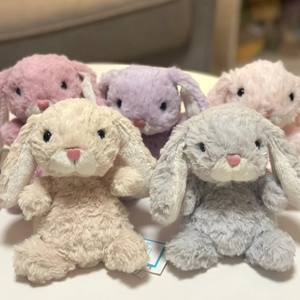 Jelly Original Standard para la Colección Sweet Series - Peluches de Conejo, Pato y Ratón, Material de Peluche Corto, para Bebés de 0 a 3 Años, Unisex - Product Image 1