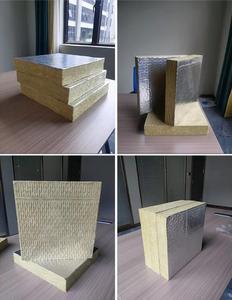 Certifié CE/ISO 50-200mm d'épaisseur B1/A2 Ignifuge Polyuréthane Laine de Roche Panneau Sandwich Toit Ignifuge Chambre Froide - Product Image 3