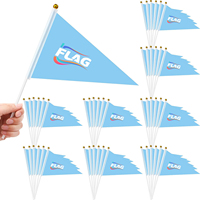 Banderas Portátiles Personalizadas de Poliéster, Resistentes y Ecológicas, con Impresión Digital de su Logotipo en Colores Vibrantes