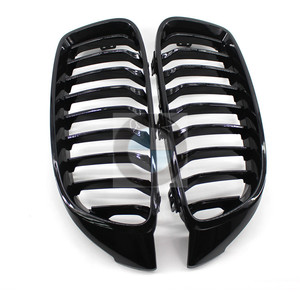 Rejilla de entrada de aire negra brillante para BMW F32 F36 F80 F82, modificación y mejora del parachoques para las series 4 M3 M4 de 2014-2017 - Product Image 1