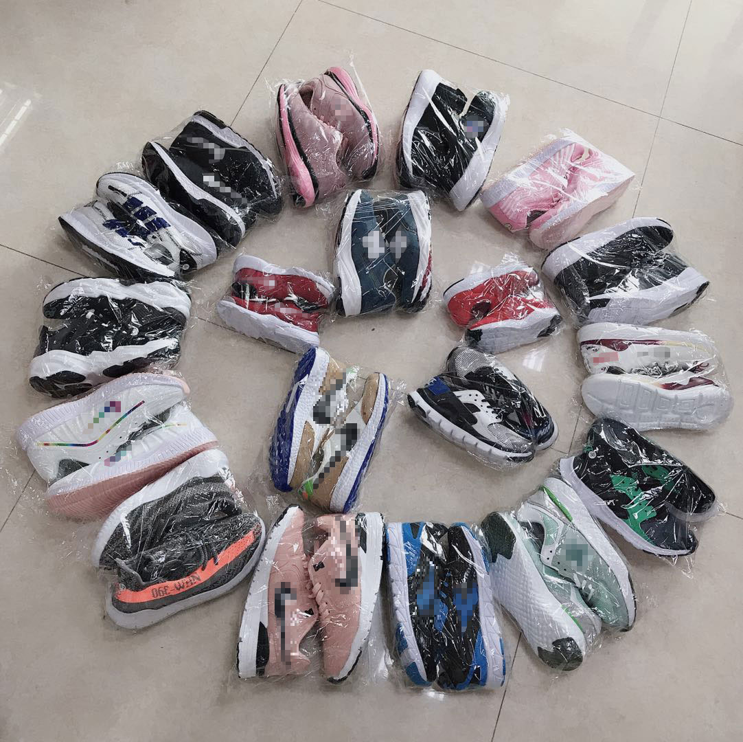 Смешанные стильные высококачественные детские повседневные спортивные туфли