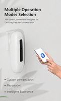 Diffuseur de parfum mural commercial DANQ, contrôle sans fil par bouton, 100 ml, 200 m³, pour SPA, toilettes, hôtel, logo personnalisé, fournisseur OEM ODM