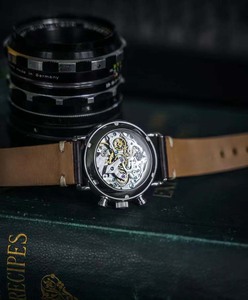 Reloj Cronógrafo Personalizado con Corona de Rosca, Movimiento <span class=keywords><strong>Seagull</strong></span> ST1901, Reloj Automático Cronógrafo para Hombre - Product Image 2