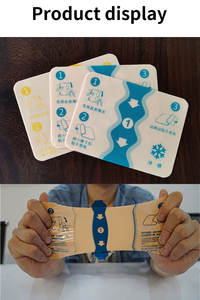 Parche para aliviar el dolor corporal de rodilla jengibre yeso de calor de extracción de mentol de fábrica rápida - Product Image 5