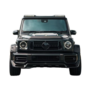 ชุดแต่งคาร์บอนไฟเบอร์สำหรับ Mercedes W464 G500 G63 รุ่นใหม่ อัพเกรดสไตล์ VOS ประกอบด้วยลิ้นกันชนหน้า สปอยเลอร์ และซุ้มล้อ - Product Image 1