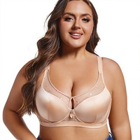 Soutien-gorge sexy push-up sans couture, ajustable, grande taille, à surface lisse, pour le commerce transfrontalier Europe-Amérique