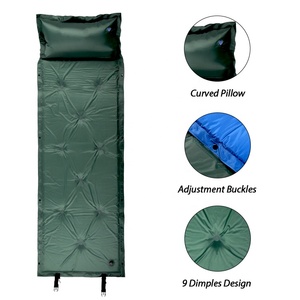 Al aire libre ligera de poliéster 190T con recubrimiento de PVC de espuma de colchón plegable portátil auto inflar <span class=keywords><strong>Camping</strong></span> mat - Product Image 3