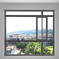 Ventana Corredera de Aluminio con Rotura de Puente Térmico de Alta Hermeticidad y Malla Antimosquitos de Acero Inoxidable