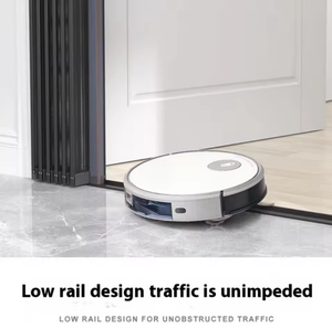 Porte coulissante rétractable sans perçage, porte à isolation thermique en nid d'abeille pour la division de pièce/magasin - Product Image 5