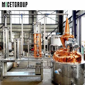 500l तांबा आसवन उपकरण संयुक्त गिन व्हिस्की वोडका डिस्टिलरी कॉपर अभी भी पॉट अल्कोहल डिस्टिलिंग सिस्टम - Product Image 5