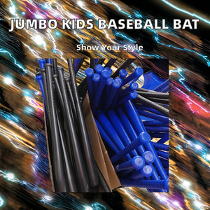 Bate de Béisbol de Entrenamiento Profesional OEM Jumbo de 29.5 Pulgadas, de Plástico Ligero e Impermeable, Juguete Deportivo para Niños, Familia y Jardín - Product Image 2