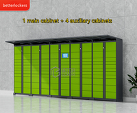 Armoire express intelligente du dernier kilomètre pour collectivités, écoles, appartements Casier de livraison de colis intelligent