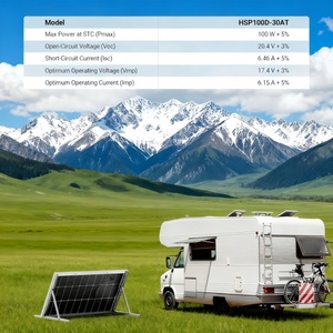 100W High-Efficiency IBC <b>Solar</b> <b>Foldable</b> Design for Home Camping & Emergency APH-P56 High-efficiency 100W IBC <b>Solar</b> Foldabl - Product Image 3