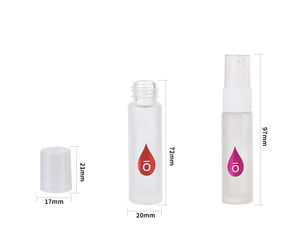 10ml Vacío Recargable <span class=keywords><strong>Doterra</strong></span> Ámbar/Vidrio transparente Perfume Rollo en botella Botella de vidrio con espray - Product Image 4