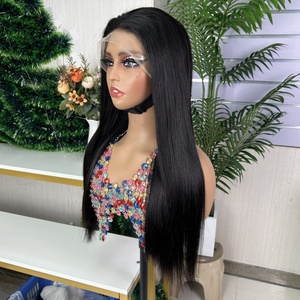 SDD 13x4 Vietnam Bone Straight Frontal Bob <b>Wig</b> 100% <b>Human</b> Hair Glueless <b>Wig</b> Super Double Drawn - Product Image 3