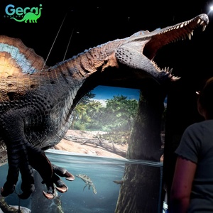 Estatua de Dinosaurio Espinosaurio Animatrónico Realista en Resina, Tamaño Real 3D, para Parques al Aire Libre - Product Image 3