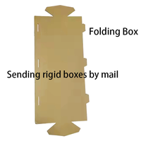 Emballage en papier ondulé à trois couches personnalisable, réutilisable, recyclable, écologique, pour l'expédition, les produits ménagers