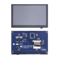Pantalla Táctil Capacitiva LCD IPS de 5 Pulgadas con Interfaz DSI Waveshare 800x480 para Placas de Desarrollo Raspberry Pi