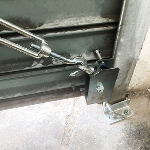 Câble en acier galvanisé résistant au vent, porte à enroulement résistante au vent, porte industrielle, renforcement rapide de porte - Product Image 5