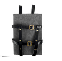 2026 Neuer Stil Mittelalterliche Vintage Lässige Matte Wildleder-Gürteltasche mit Großer Kapazität für Damen
