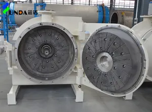 Yunda 2023 – machine de fabrication de pâte à papier, ligne de production de pâte, double disque, raffinage