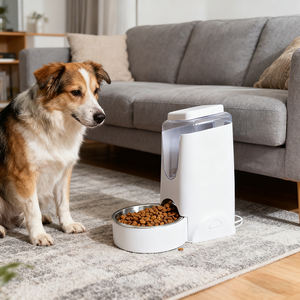 Dispenser Air dan Pakan Hewan Peliharaan Otomatis Isi Ulang Sendiri dari Pabrik Grosir untuk Perlengkapan Hewan Peliharaan di Rumah - Product Image 1