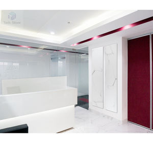 Diseño <span class=keywords><strong>de</strong></span> Recepción <span class=keywords><strong>Dental</strong></span> <span class=keywords><strong>de</strong></span> Superficie Sólida KRIONS con Acabado Antibacteriano y Diseño Personalizado - Product Image 4